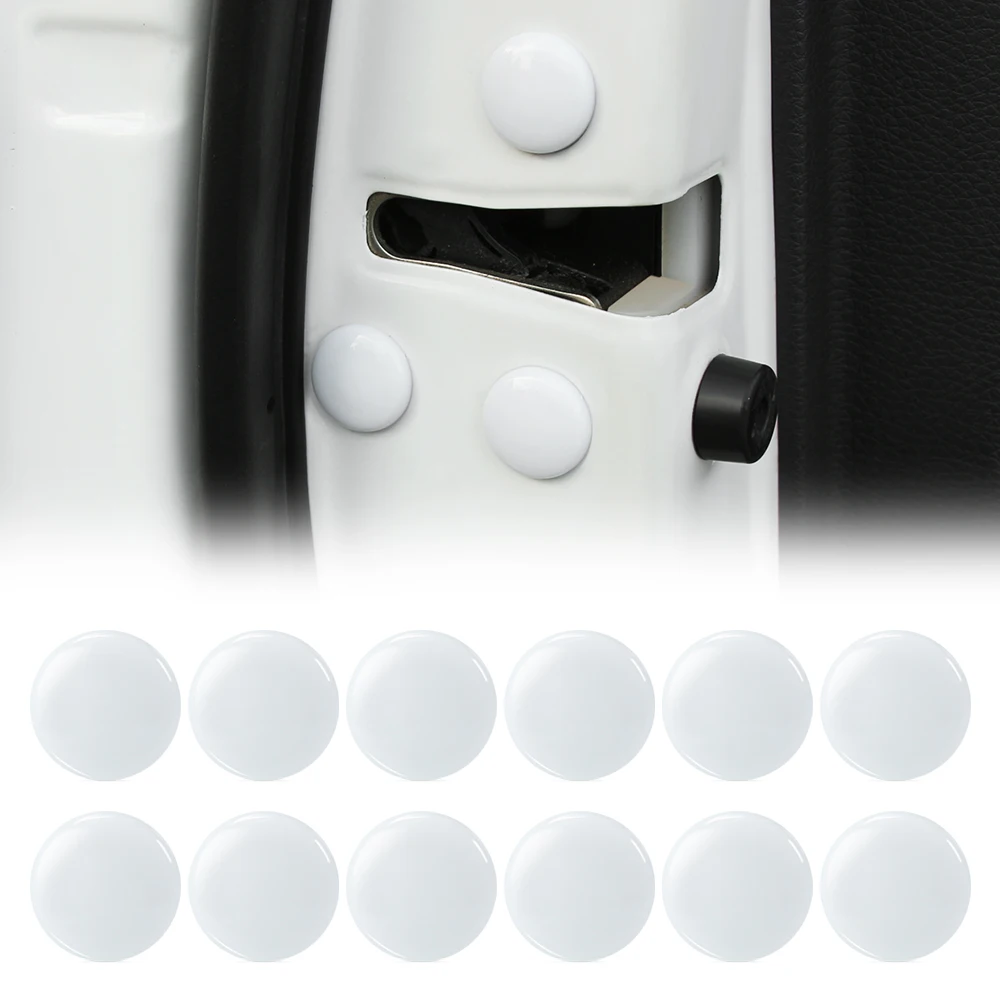 Car Door Lock Screw Protector Cover Sticker For Chery A3 A5 A13 M11 E5 Tiggo Tengo Fulwin2 Cowin 3 5 Easta Cielo Chance