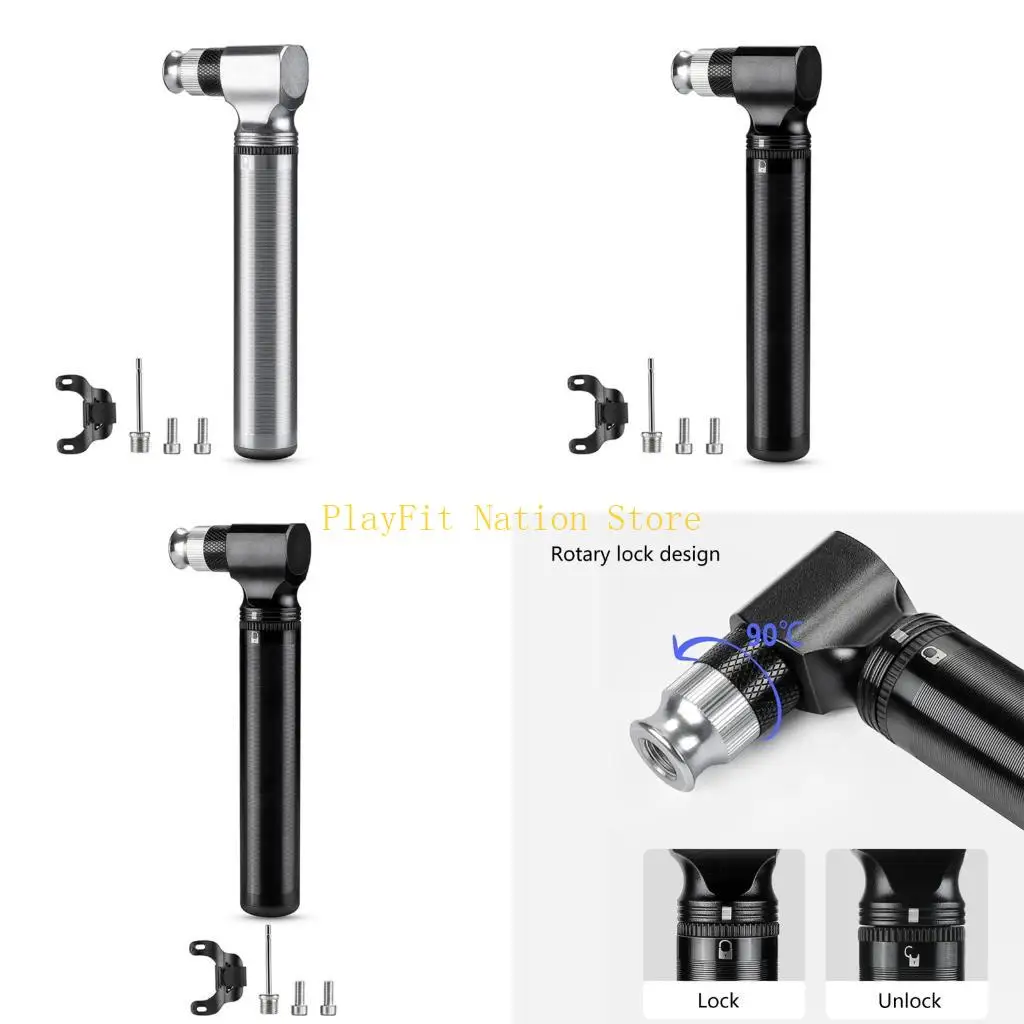 

242F Road Bike Bicycles Tyre Inflator Hand Small Cycling Bike Air Inflator