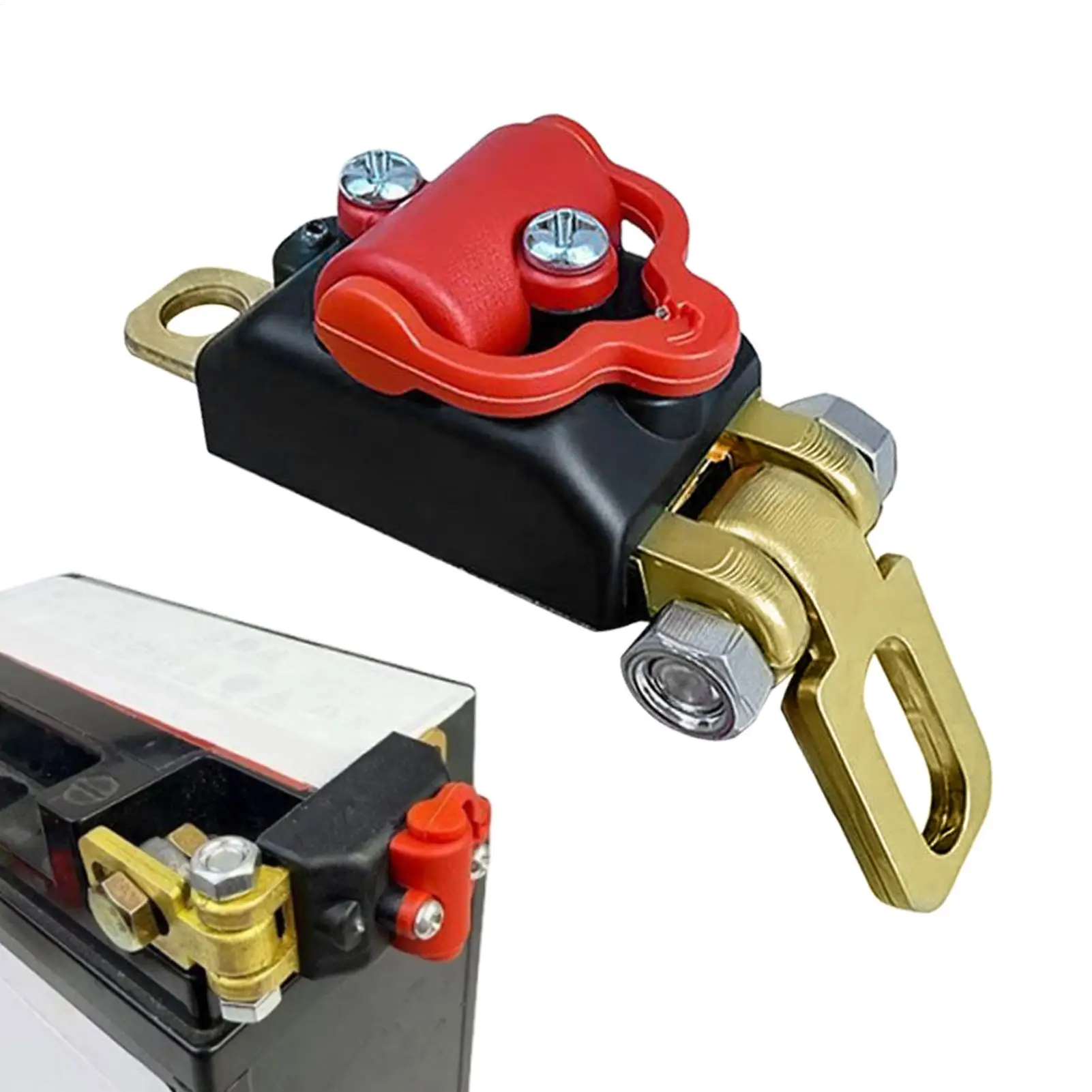 

Anti-Leakage Battery Isolation Breaker Motorcycle Battery Disconnect Switches Power-Off Protection Controller for ATV Motorcycle