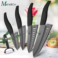 Ceramic Knife 3 4 5+ 6 inch Set Kitchen Serrated Bread Knife Utility Slicing Fruit Vegetable Zirconia White Blade Chef Knives