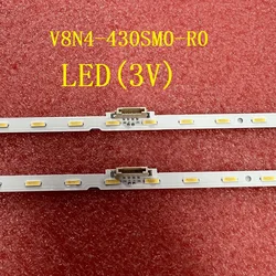 Taśma LED 28LED(3V)(2) do Samsung UE43NU7470 UE43RU7410U UE43RU7025K UE43RU7400 V8N4-430SM0-R0 BN96-46053A CY-NR043HGHV1V