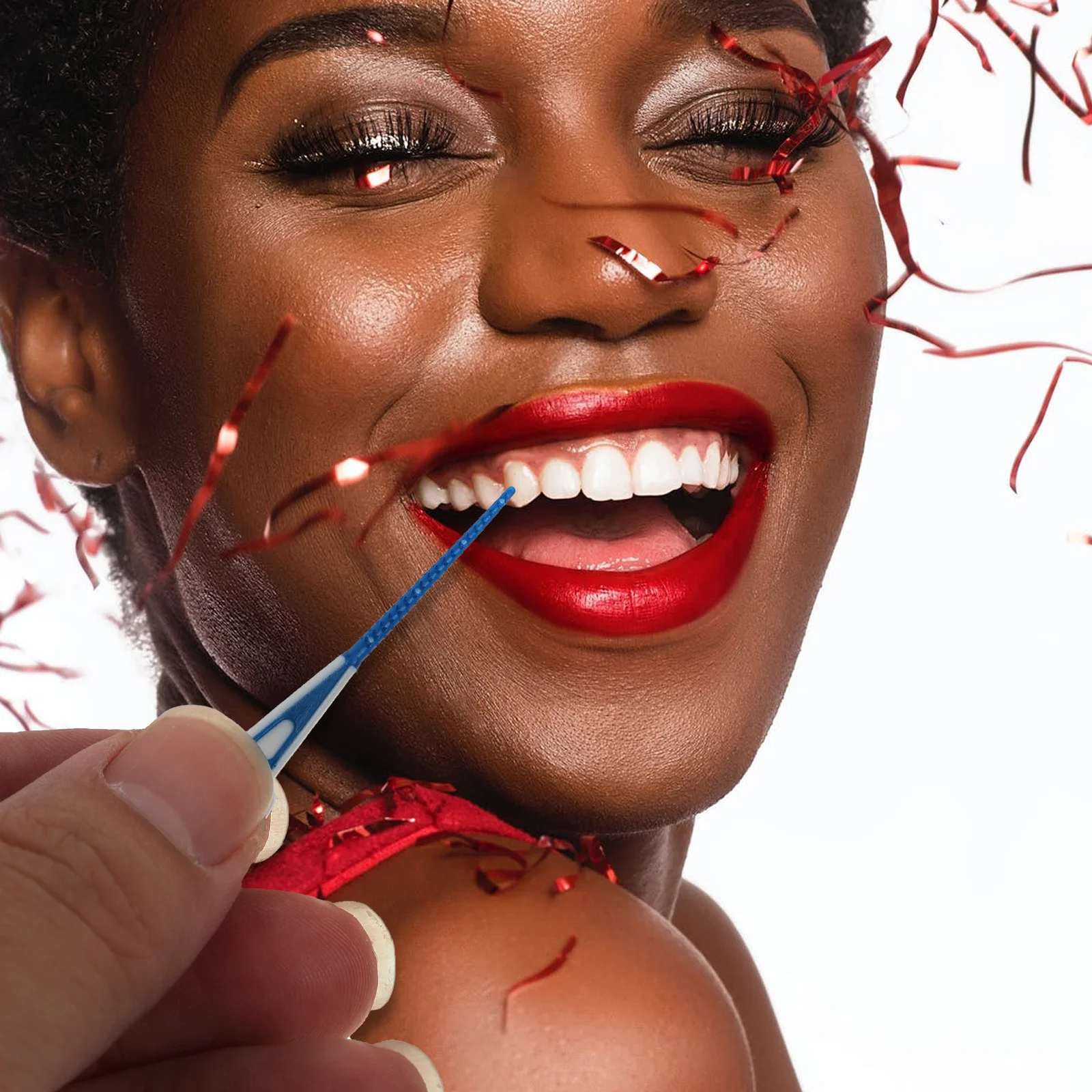 

48Pcs Interdental Brush Assorted Color Durable Tooth Floss Brush Effective Oral Care Tool for Cleaning Teeth Prevent Cavities