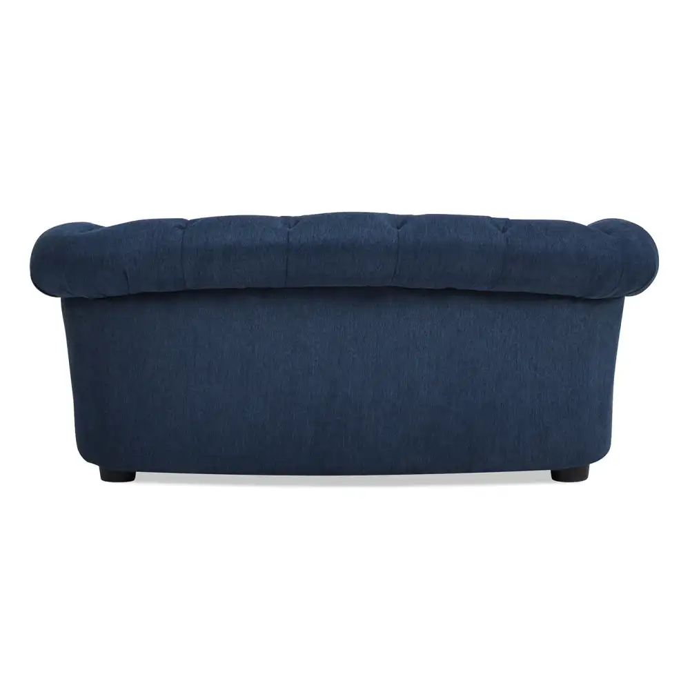 

Kiki 36.5″ Chesterfield Dog Sofa Bed, Medium, Pacific Blue Stain Resistant High Performance Polyester