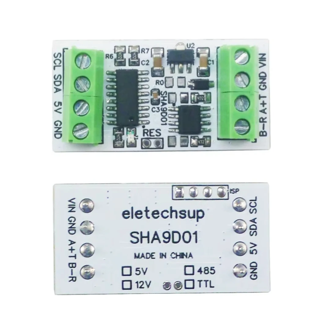 Modbus -40-125C 0-100%RH SHT30 Temperature and Humidity Sensor Module RS485 RS232(TTL) Adapter Board for Arduino UNO MEGA ESP32