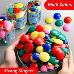 20mm 30mm 40mm Round Refrigerator Fridge Whiteboard Magnetic Magnet Buttons Sticker for Office School Home Room DIY Decoration