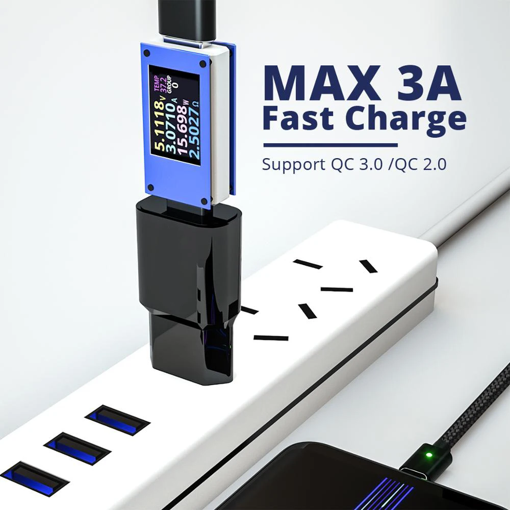 Type C Magnetic Cable  Fast Charging Cable For Xiaomi Samsung Mobile Phone Charger Cable For Iphone 13 12 Micro USB Magnet Cable