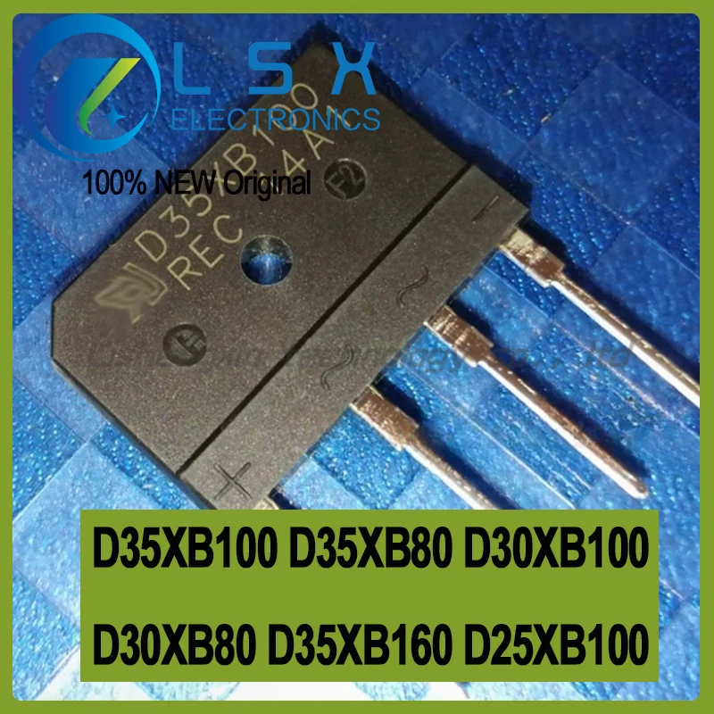 

5pcs D35XB100 D35XB80 D30XB100 D30XB80 D35XB160 D25XB100 Induction Cooker Rectifier Bridge Stack New and Original