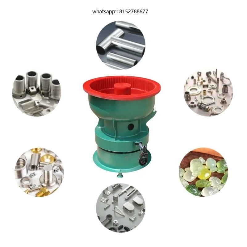 Automatic Bowl Shape Vibratory Surface Finishing Polishing Machine for Aluminum Mas Polishing