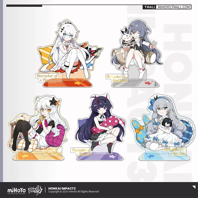 

Sunsyea Honkai Impact 3rd Official Merch miHoYo Original Authentic Small Herrscher Series Acrylic Stand