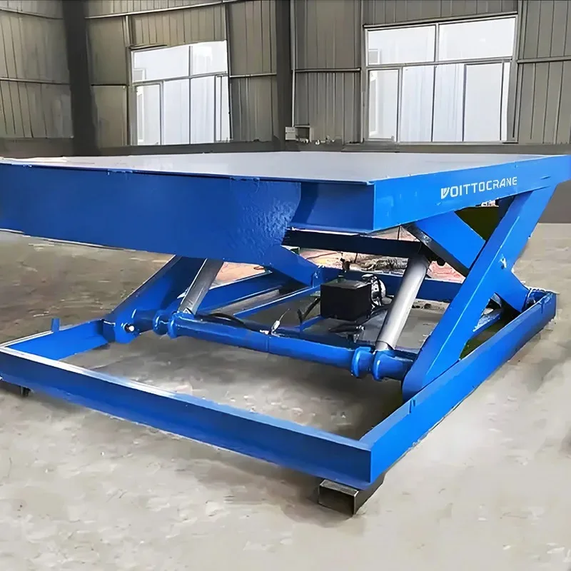 Electric hydraulic lifting table 2 3 4  5 tons Fixed hydraulic platform Scissor lift