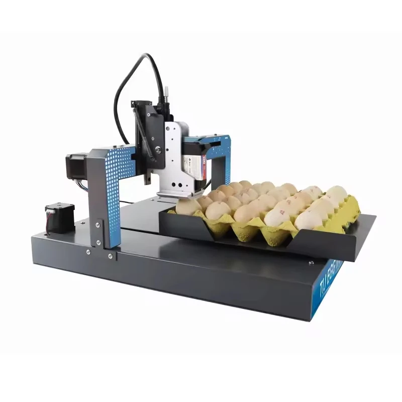 

GREAT FARM Hot Sale Poultry Farm Egg Machine Automatic Egg Coding Machine Egg Code Date Stamp Printer Printing Tools