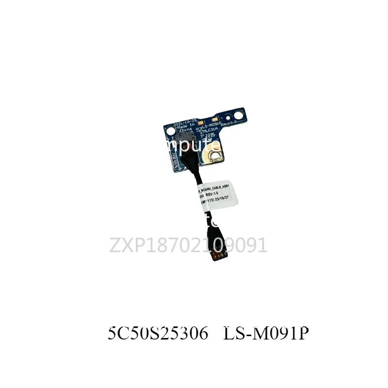 Capgemini  Power switch board +cable for Lenovo Yoga 6 13ALC7 13ABR8 5C50S25306 LS-M091P