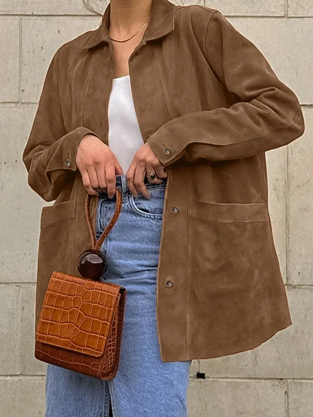 

Свободный повседневный женский костюм Long Sve, удобный дышащий женский костюм, весенне-летний сезон