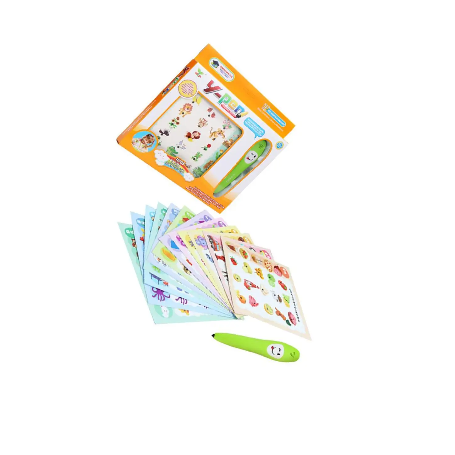 YS2607A Parent enfants Interaction apprentissage stylo Vocal intelligent jouet cadeaux avec cartes