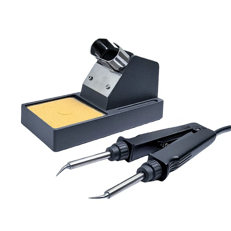 989 Tweezers Soldering Iron Electronic Maintenance Welding Tool Set 50W Electric Heating Clip Removal Welding