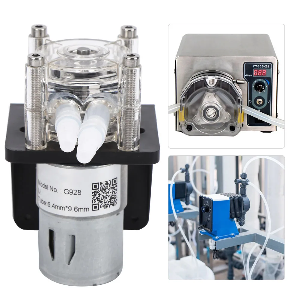 

Peristaltic Pump Dosing Pump Peristaltic Pump High Quality Large Corrosion Resistant with Transparent PC Head 500mL/min