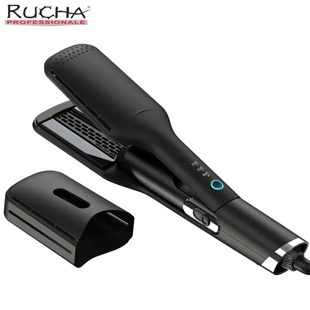 

Professional Hair Straightener With Hot Air Ionic Hair Flat Iron 230°C Ceramic Coating Plate Hair Styler hair straightener