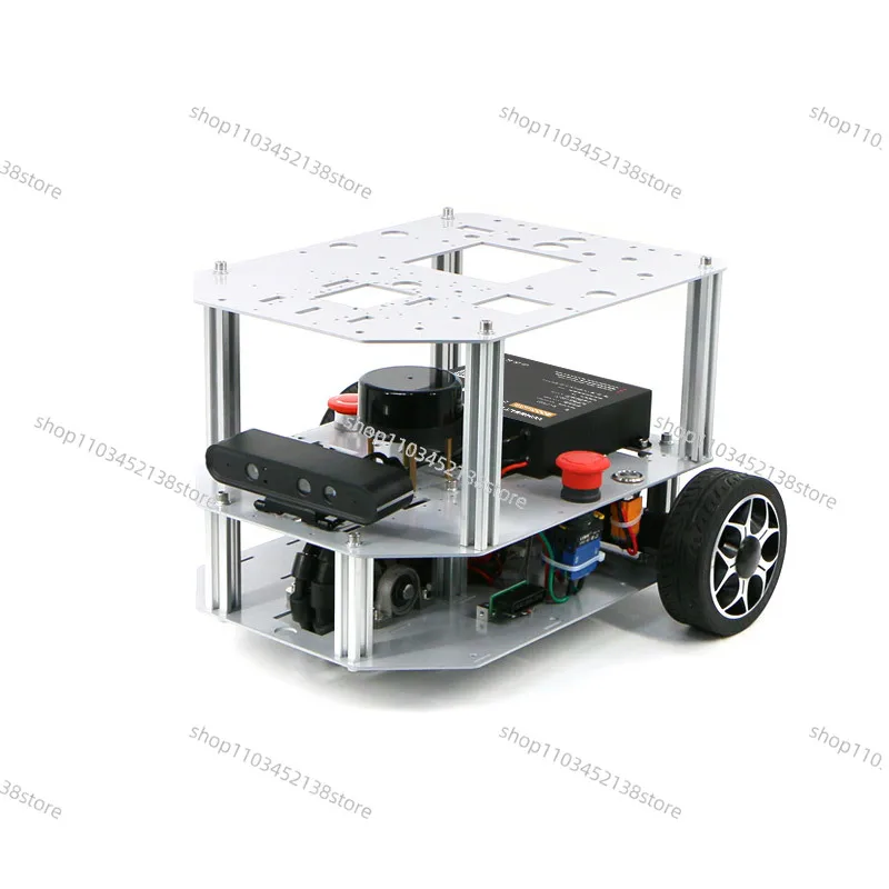

Two-wheel Differential V650 Semi-outdoor ROS Robot Smart Car Chassis Raspberry Pi 5 Radar Navigation Orin NX