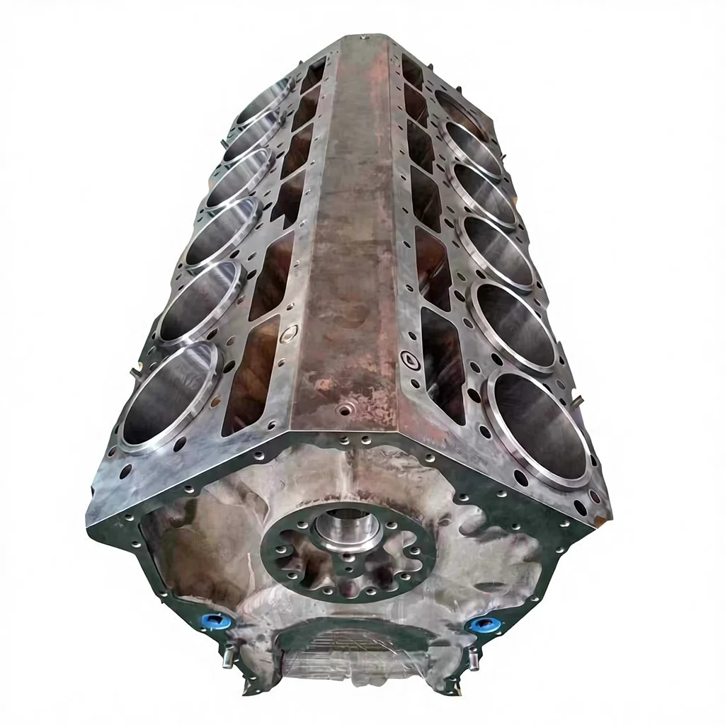 C32 Cylinder Block 20R-0163 Cylinder Bore Precision Stable Suitable For Caterpillar C32 Engine Construction Machinery Parts