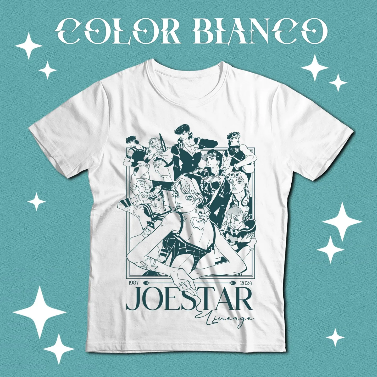 

Fashion New JoJo Strange Adventure Shirt Jotaro Kujo T-shirt Dio Giorno T-shirt Anime Outdoor Leisure Street Hip Hop Shirt
