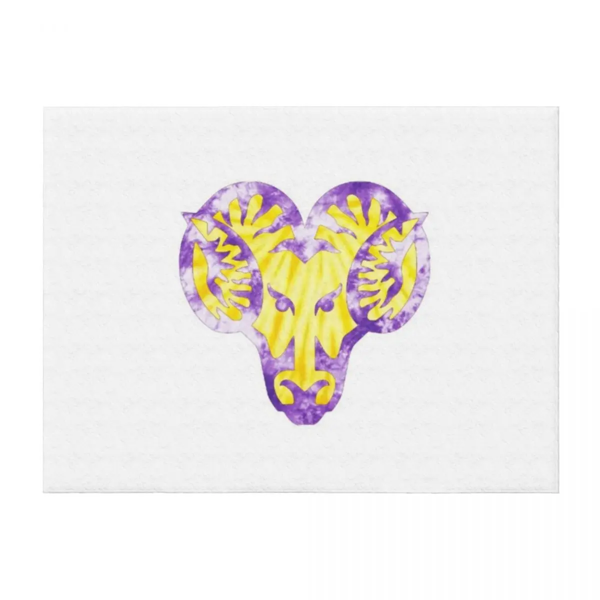 

tie dye wcu ram Throw Blanket Thermals For Travel Heavy Kid'S Cute Blankets