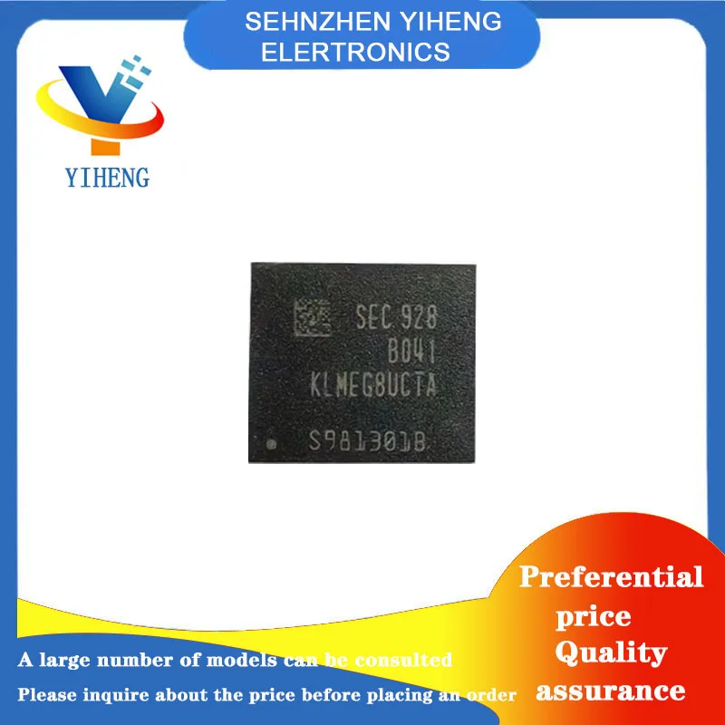 

KLMEG8UCTA-B041 KLMEG8UERM-C041 100% New Original Integrated Circuit Electronic Components Direct payment