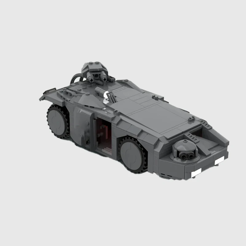 MOC Building Blocks UCS Military Series Armored Vehicle M577 Apc Army Aliens Toys DIY Assemble Bricks Collection Creative Gifts