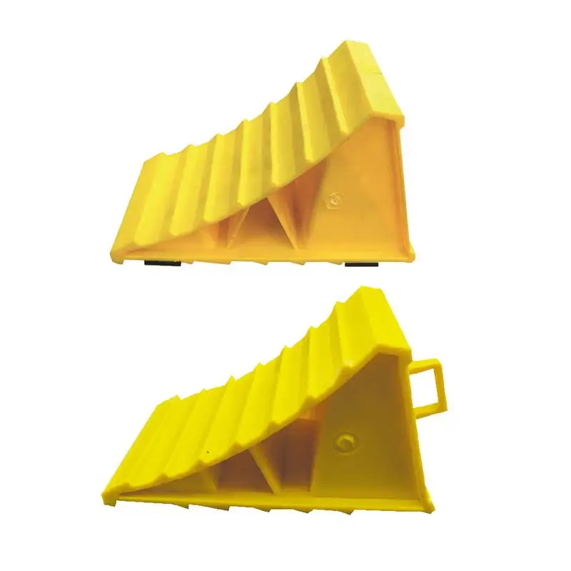 Car Chocks Tire Slip Stopper Sturdy Tire Support Chock Portable Tire Saver Chock For Secure Car Trailer Truck Parking