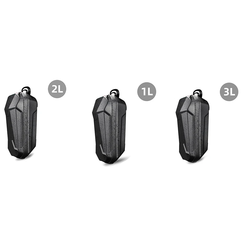 Electric Scooter Front Storage Bag Hard Shell Bag Large Capacity Waterproof Skateboard Hanging Case Universal