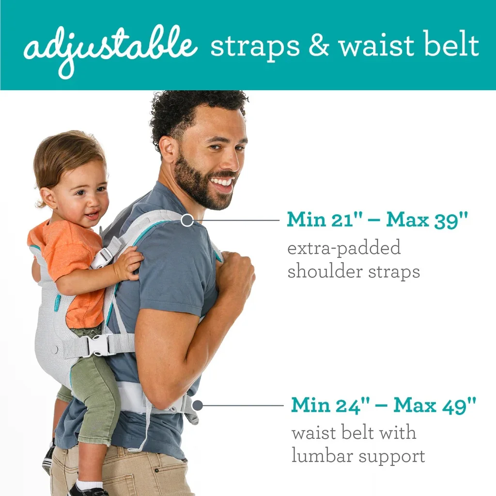 Advanced 4-in-1 Baby Carrier Strap Multifunctional Convertible And Washable Ergonomic Lumbar Stool Baby Carrier Strap