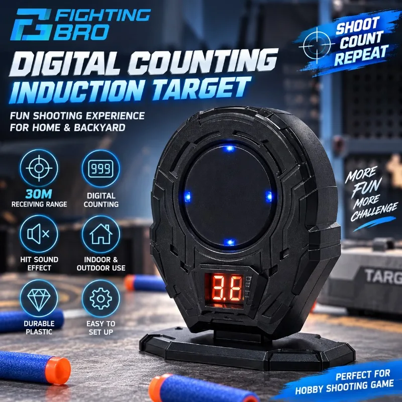 High‑Sensitive Sensing Game Target Digital Display Count Module for Backyard Pastime Use