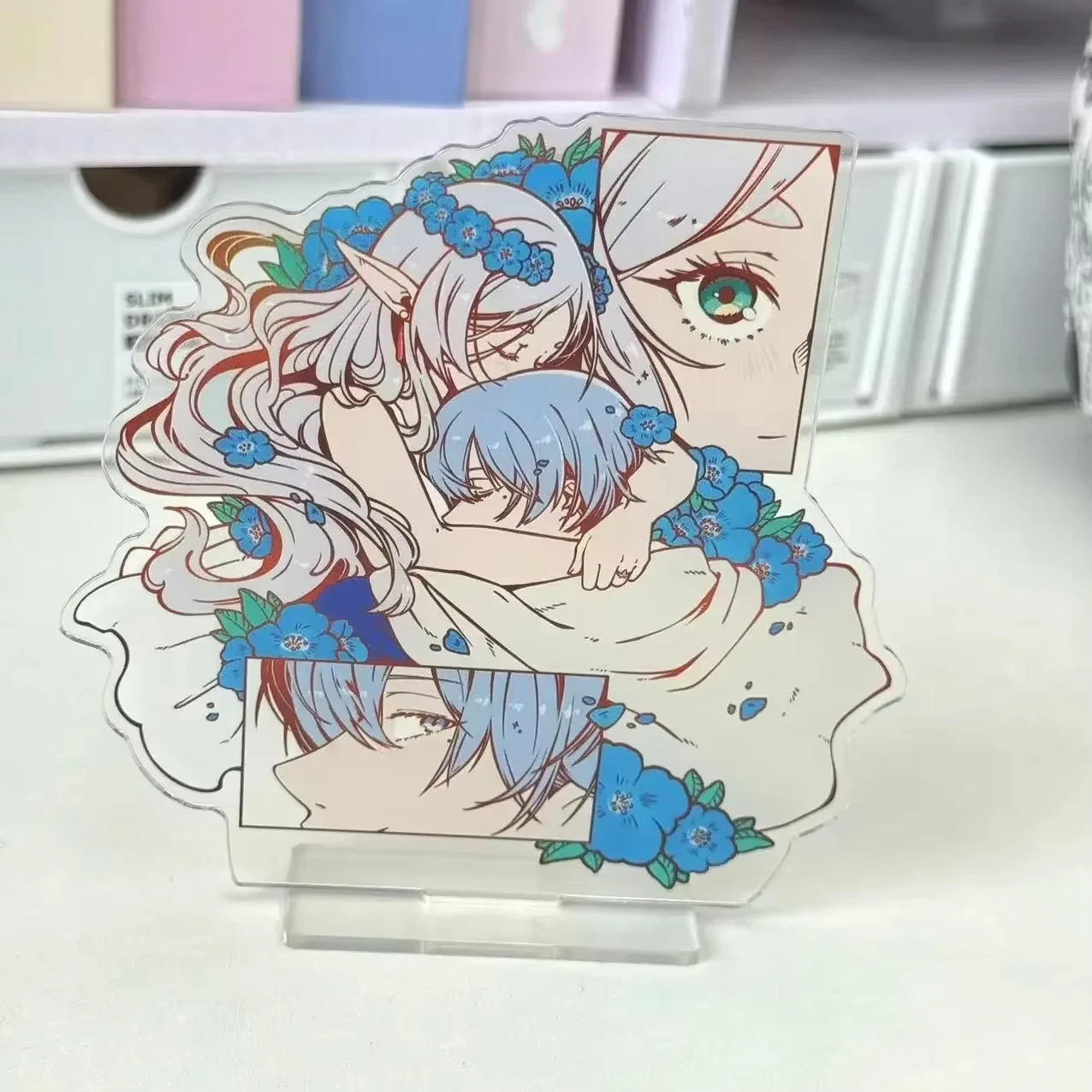 Frieren: Jenseits der Reise – Acryl-Standplakette „Himmel“ – Anime-Sammlerstücke, Geschenk, Desktop-Ornament
