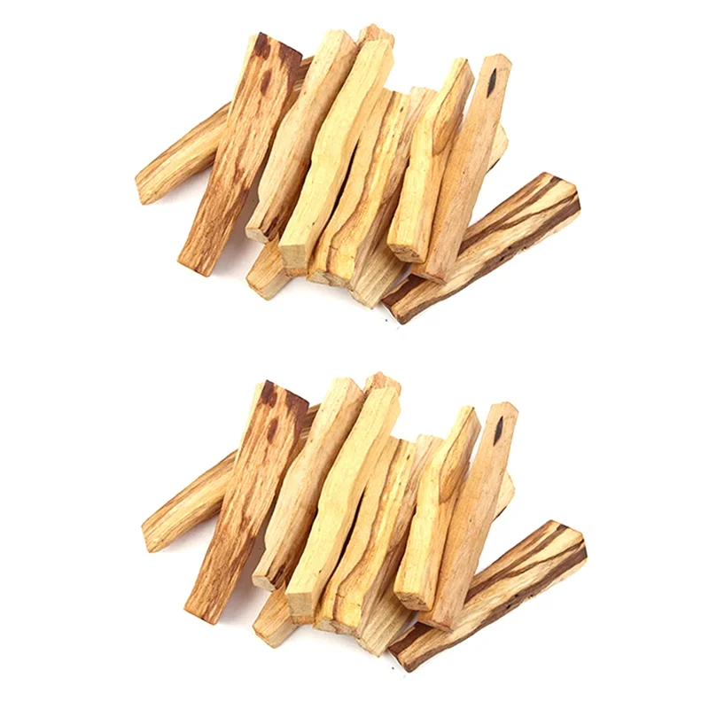 AA20-20PCS Natural Palo Santo Stick For Purifying, Cleansing, Healing, Meditation And Stress Relief ,Single Stick 4.5-6.5G