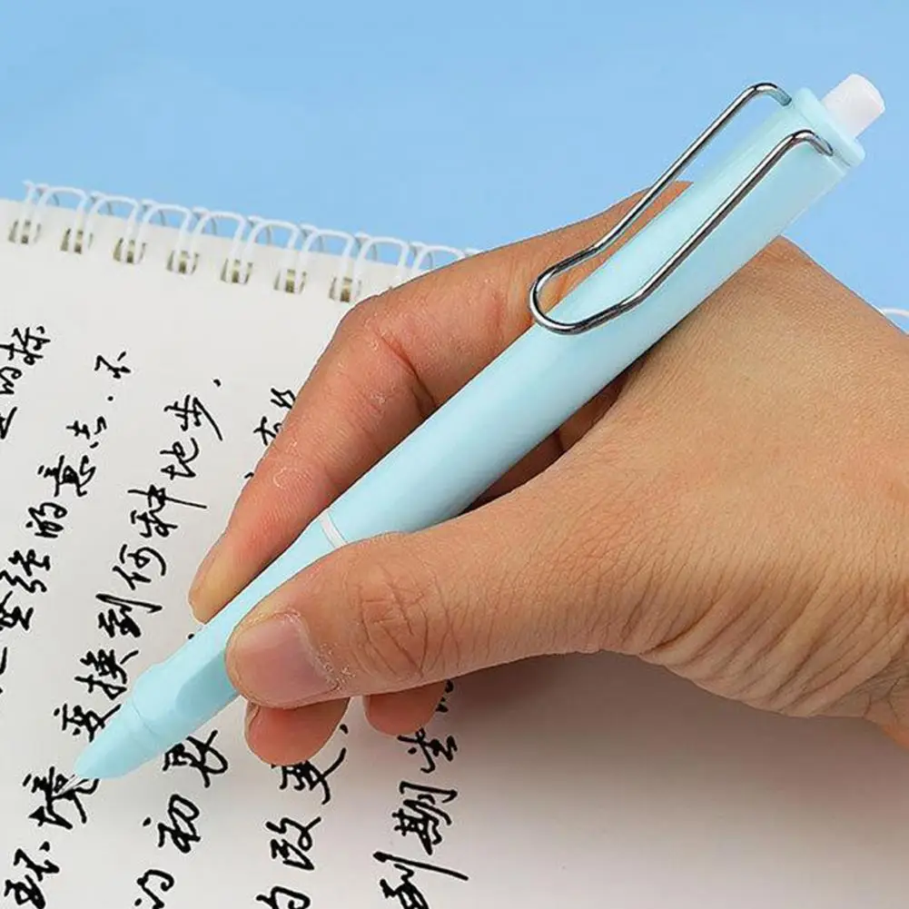 Smooth Writing Versatile Press Type Refillable Ink Writing Pen Office Supplies