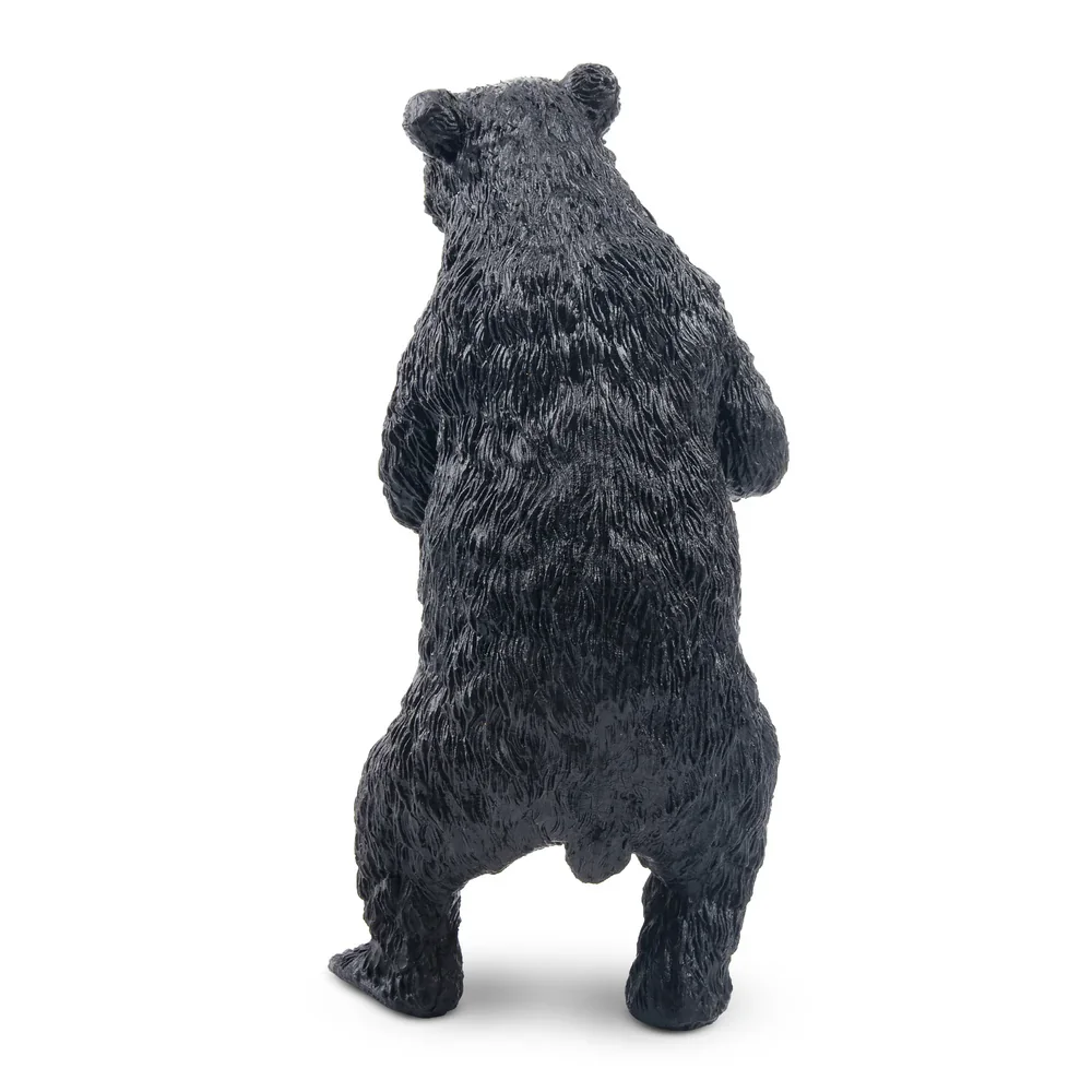 Toymany シミュレーション立ち黒/ヒグマ野生動物動物モデルおもちゃミニフィギュア人形アクション置物おもちゃ子供のギフト