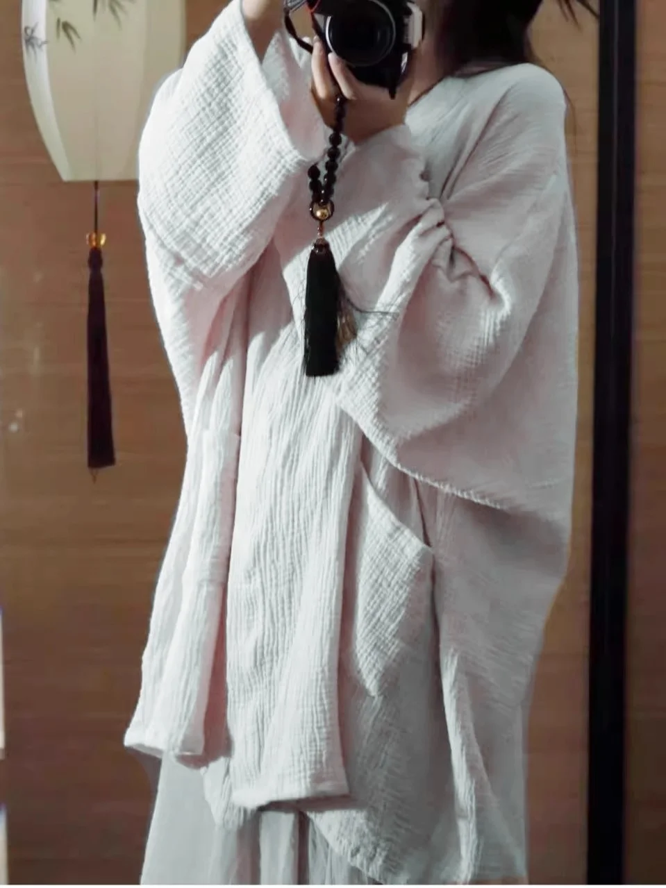 Novo Conjunto de Algodão e Linho Chinês, Estilo Zen, Hanfu Budista Leve para o Verão