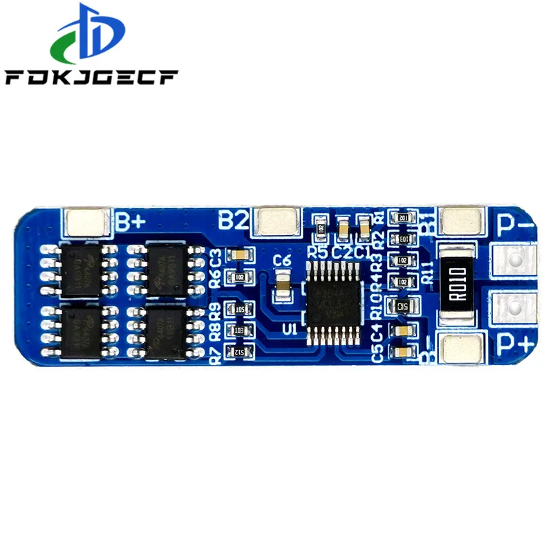 3S 10A 12V شاحن بطارية ليثيوم لوح حماية وحدة ل 3 قطعة 18650 خلية بطارية ليثيوم أيون شحن BMS 10.8 فولت 11.1 فولت 12.6 فولت #2