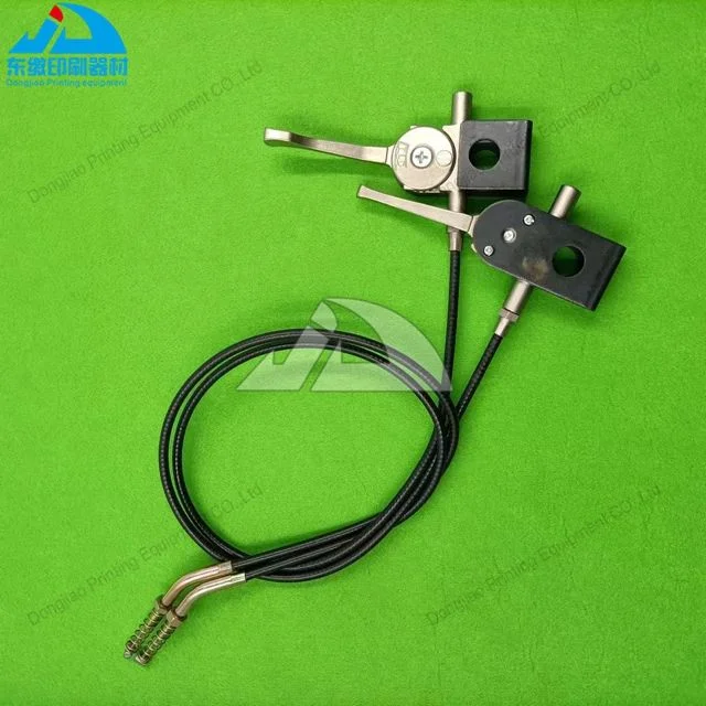 1 مجموعة (2 قطعة) كابل لرولاند 700 إعادة توجيه مصاصة كابل خط قطع غيار الماكينات اليسرى واليمنى نوعية جيدة كابل مصاصة #3