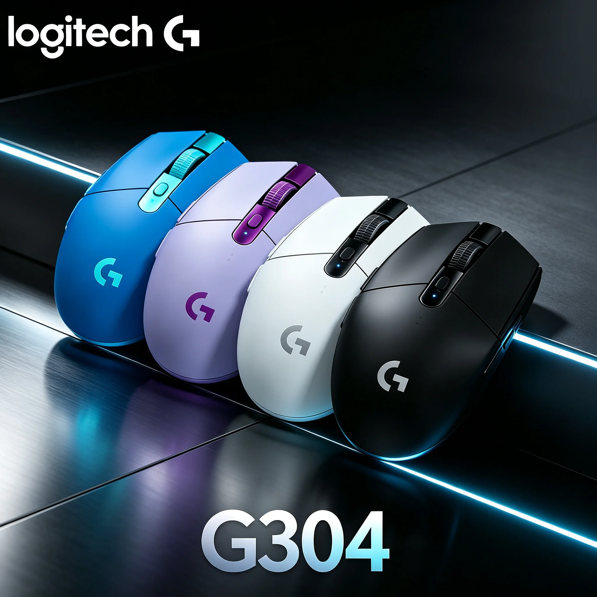 Logitech G304 Wireless Mouse Multiple Color Choices For Gaming Style Match And Office Desktop Collocation