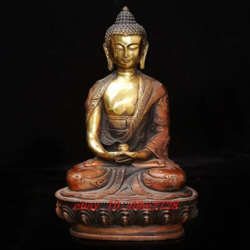 

Old Tibet Brass Tibetan Buddhism Statue ----Shakya Muni