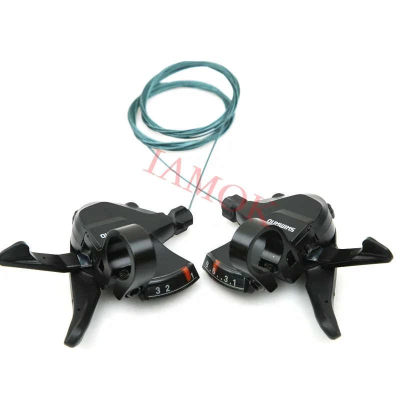 SHIMANO Mountain Bike 3/7/8-speed Shift Lever Iamok SL-M315 Clamp Band RAPIDFIRE PLUS Shifter Bicycle Parts