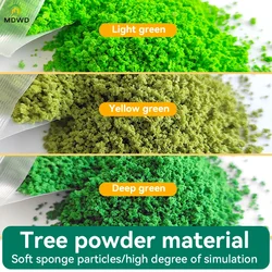 45g Artificial Tree Powder Micro Small Garden Decorative Diy Crafts Foliage Materials for Model Tree Scenery Layout Dioramas
