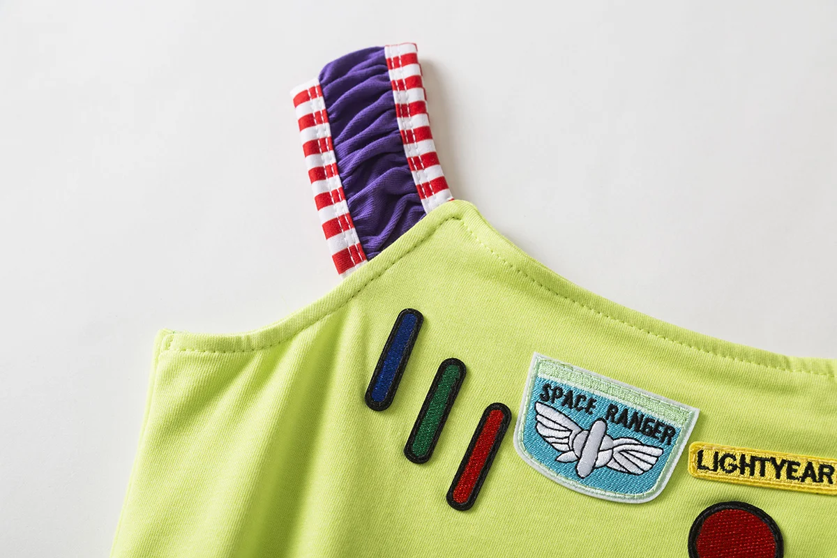 Lightyear Child Space Ranger Classic Costume Buzz Lightyear Light-Up Costume for girls kids dresses