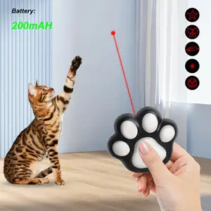 Interaktives Katzenspielzeug mit einstellbaren Mustern, Trainingsjackjäger, interaktives Spielzeug für Hunde und Innenkatzen, Laserspielzeug 10 Hauptverkaufsspielzeuglaser Gato - №6