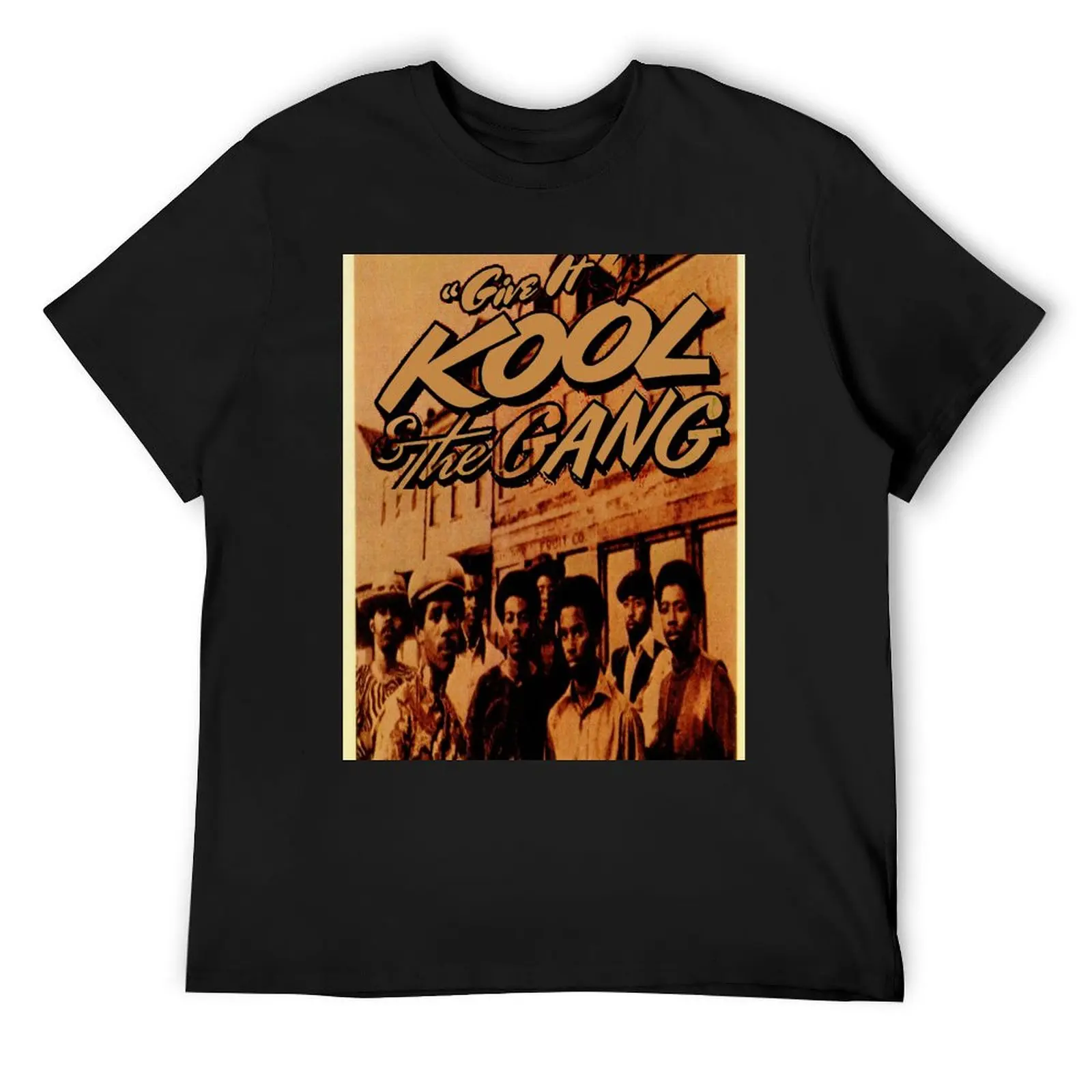 

retro kool gang T-Shirt quick drying croswit shirt man Luxury man Personalized t-shirt mens graphic t-shirts hip hop