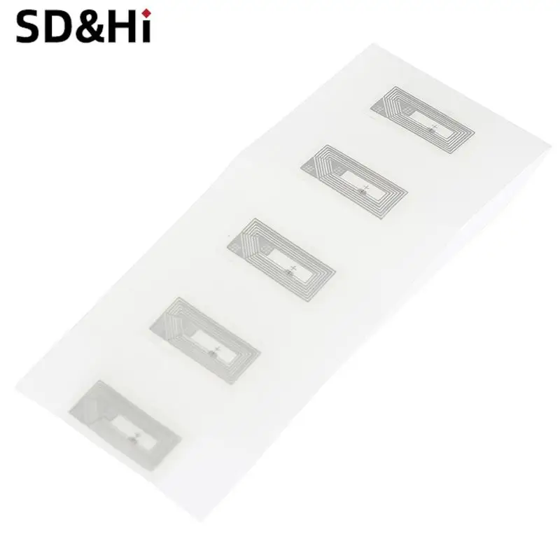 10Pcs NFC Chip Ntag213 Sticker Wet Inlay 2*1cm 13.56MHz RFID NTAG213 Label Tag