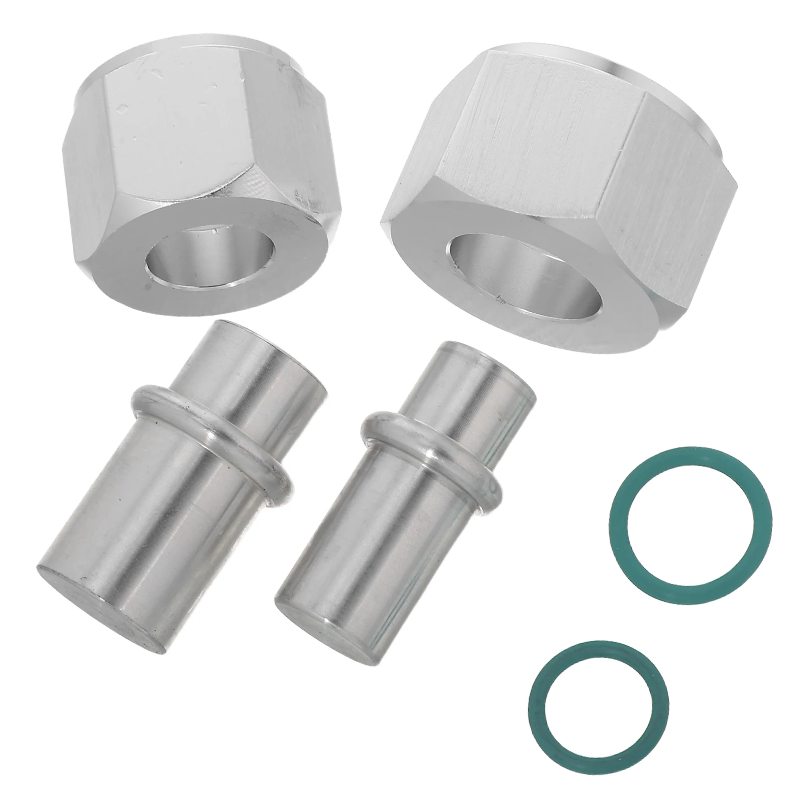 2pcs Rear Block Off Kit Air Conditioning Parts Universal Refrigerant Line Closure Hose Window Assembly Valve Cap Repair