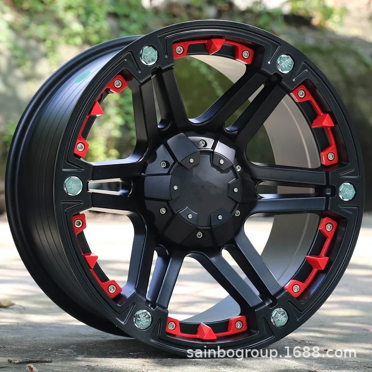

Suitable for F89665 16-inch 17-inch 18-inch, Shengbo, personalized modified off-road vehicle 4WD aluminum alloy wheel rim