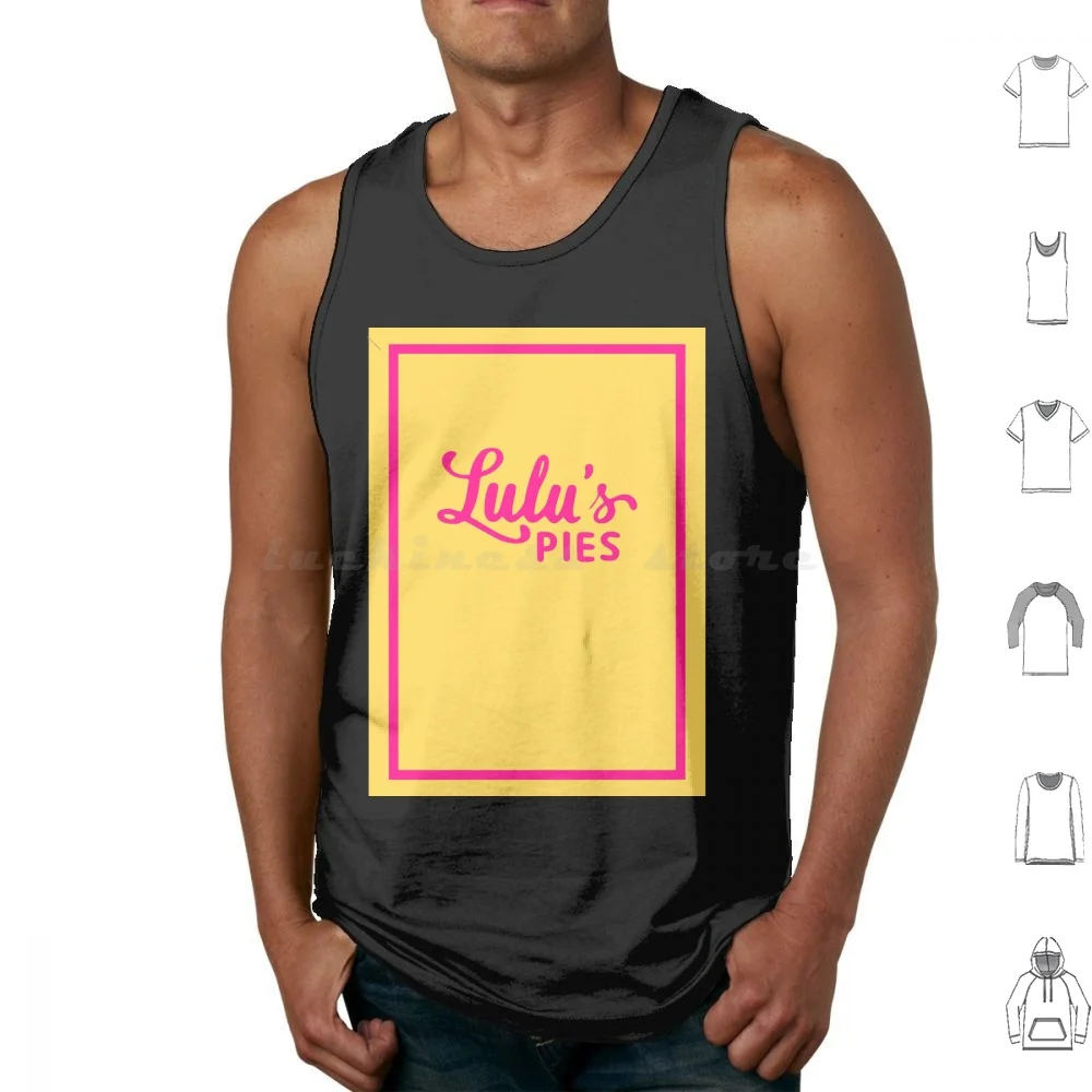 Menú de camarera Lulu's Pies camisetas sin mangas chaleco sin mangas camarera Musical Broadway West End música camarera camarera el Musical