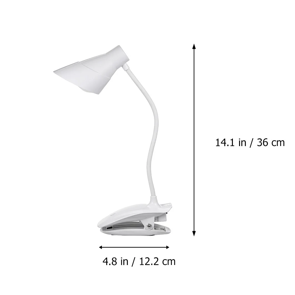 Clip-on opvouwbare touchscreen oogbescherming leeslamp Verstelbare LED-bureaulamp USB-aangedreven licht Clip-on bureaulamp